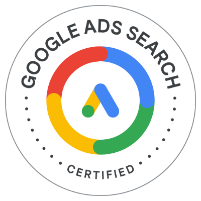 Google Ads Search certification badge