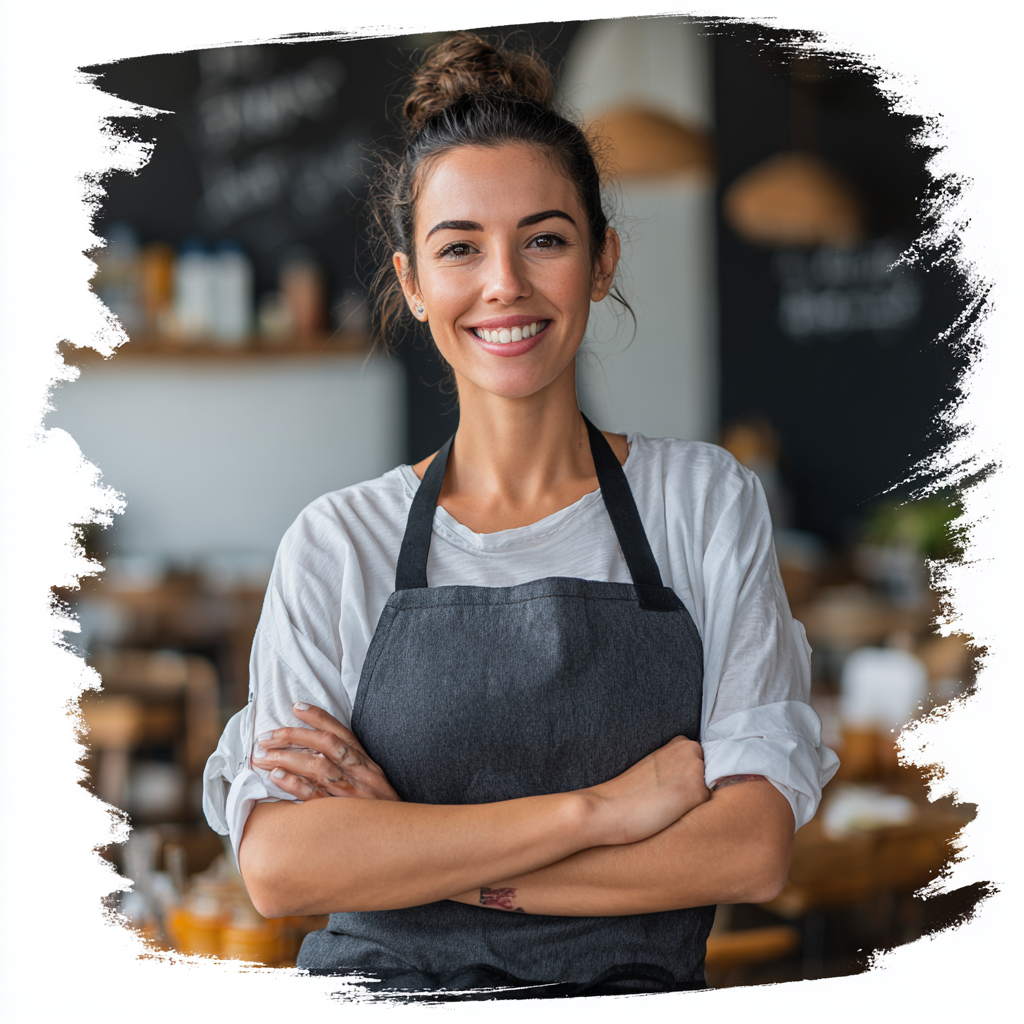 Local business owner background